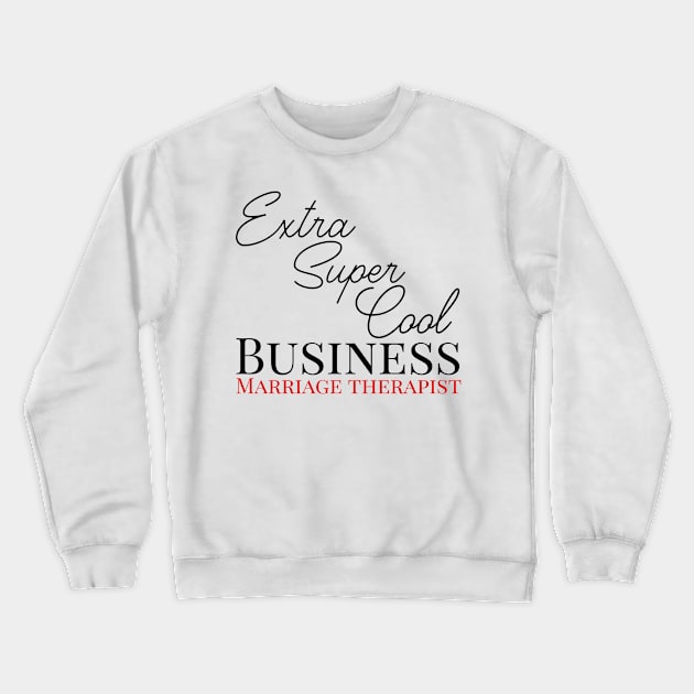 marriage Crewneck Sweatshirt by Design stars 5